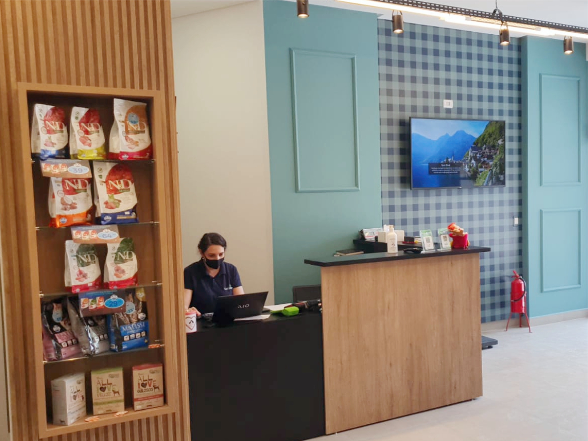 Sala de atendimento Vet Vale